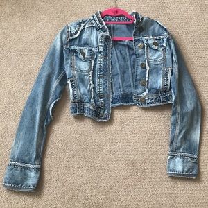 Studio F cropped denim jacket